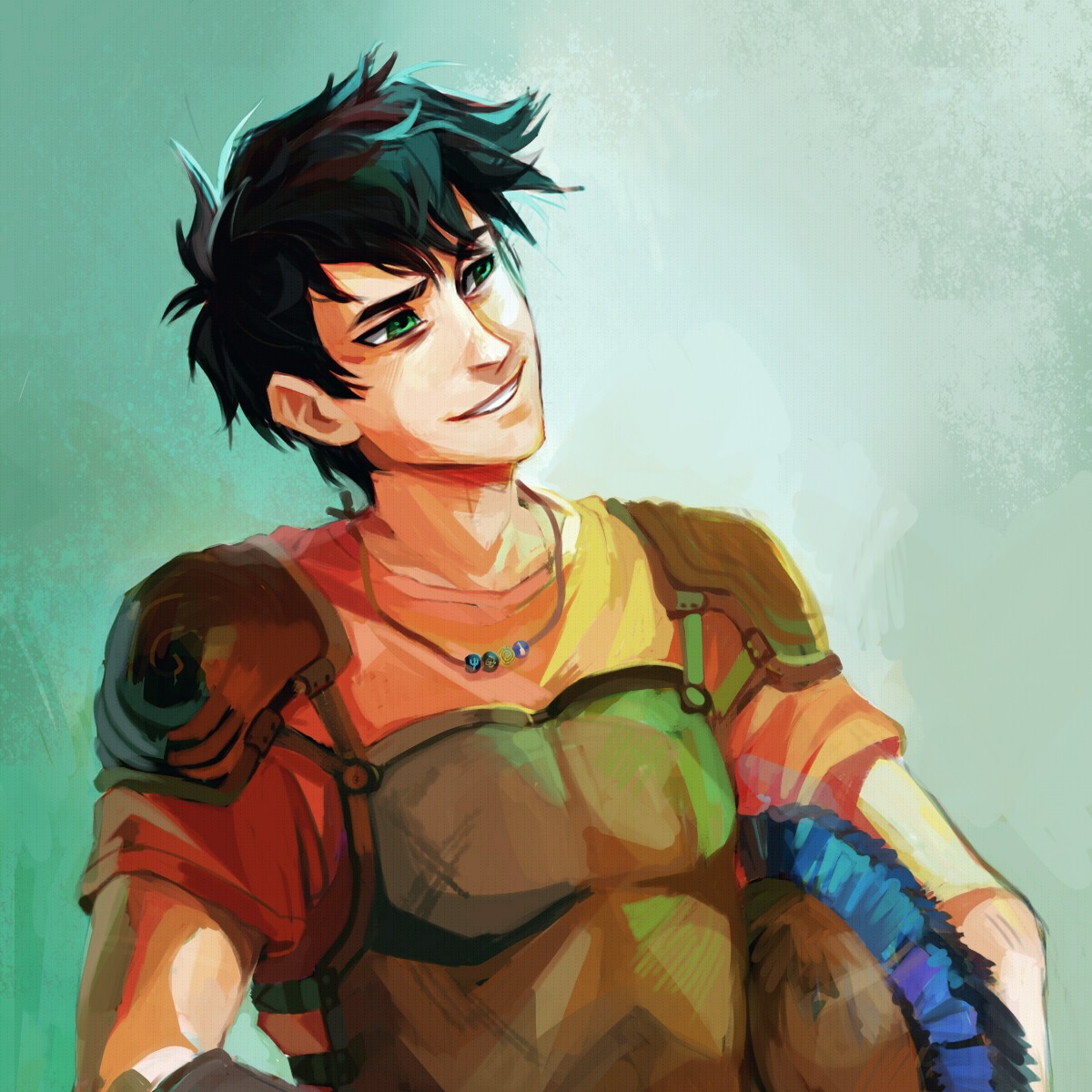 percy jackson art by viria